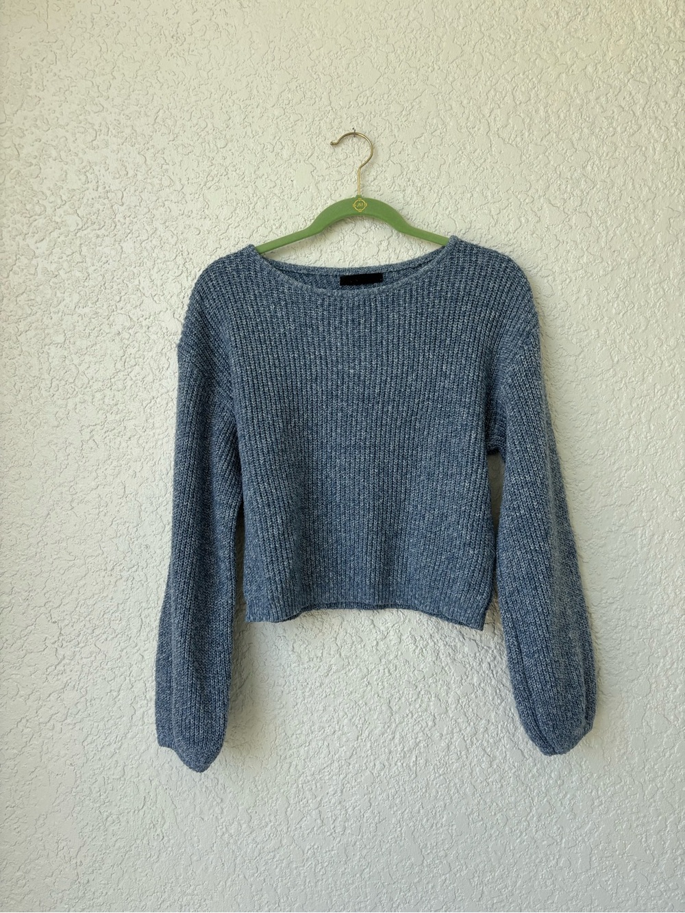 Cozy Cropped Knit Sweater